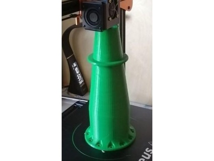 cyclone filter zuk17 Machine Tools vacuum 3d print model - Mito3D