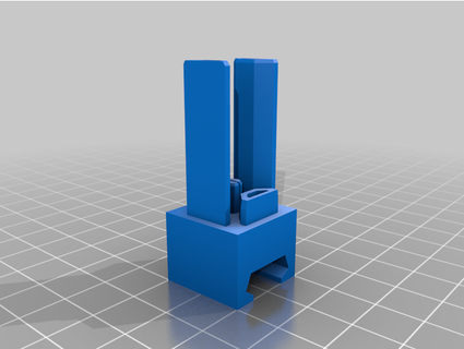 agrafe ender 3 filament guider main parleur 3D imprimante accessoires créalité pro 3d print model - Mito3D
