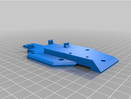 neje laser module plate ortur lm2 bazmarc DIY 3d print model - Mito3D