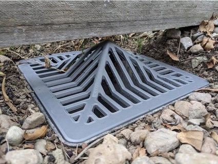 250mm storm water drain grate leaf guard jayle Outdoor & Garden 3d print model - Mito3D