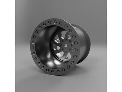 americano vigore lama beadlock cerchi assiale scx24 hobby economici r c veicoli 3d print model - Mito3D
