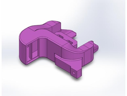 degrau Arquivo railcore resfriamento duto omnidirecional 3D impressora partes ventilador 3d print model - Mito3D