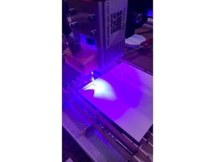 air assist monter neje 30w laser torénich DIY graveur 3d print model - Mito3D