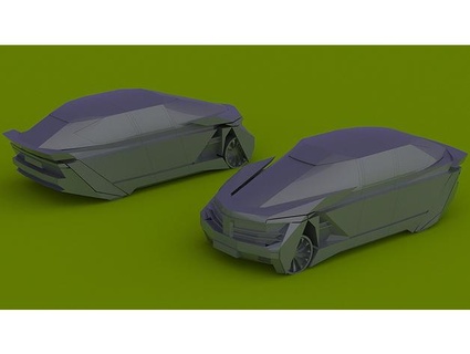 41cxg tsyrik aleksey Vehicles automotive automotivedesign car cardesign concept design futuristic vehicle zrk zrkcxg 3d print model - Mito3D