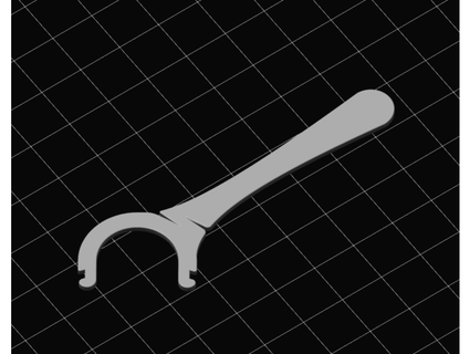 angled dental floss holder jordey Bathroom hyperlite 3d print model - Mito3D