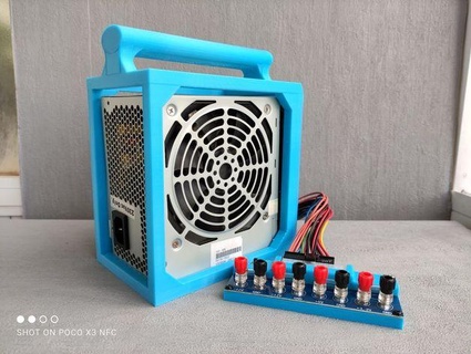 atx Bank güç arz durum kılıf srmn elektronik 3d print model - Mito3D