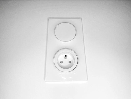 condemned hole schneider odace electric plate elie973 DIY interrupteur switch 3d print model - Mito3D