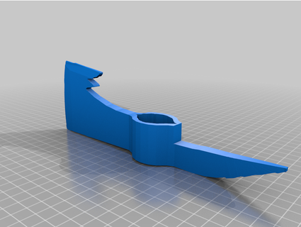 boarding axe squid3958 Scans & Replicas 3d print model - Mito3D