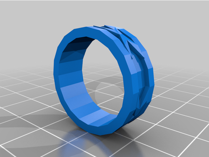 einstellen Ringe shadowhunter18x Partnerschaften Ring 3d print model - Mito3D
