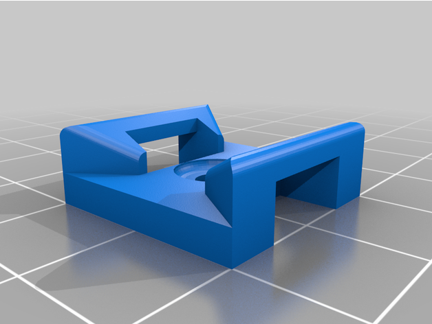 cabo gravata parafuso escorregar ferramenta titulares caixas borboleta flanges base suporte fixação soporte 3D print model - Mito3D