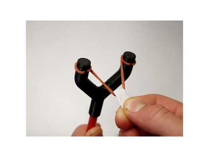 pen slingshot glpro Hand Tools accessory elastic funny pencil school 3d print model - Mito3D