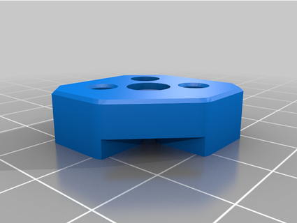 lulzbot taz 5 bed corner modified jseall 3D Printer Parts taz5 3d print model - Mito3D