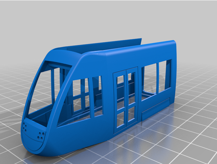 budapest urbos 1 87 atw12 Vehicles model railway modellbahn strassenbahn tram 3d print model - Mito3D