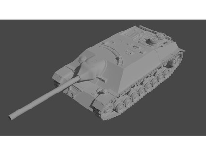 jagdpanzer iv 70 1 56 scala nemesi finale Giochi 28mm bullone azione catena comando ww2 Tedesco 3d print model - Mito3D