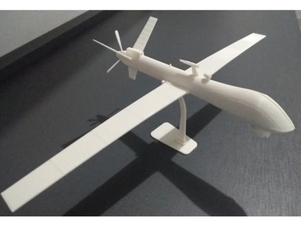 mq 9 moissonneuse uav cmacarval Véhicules avion 3d print model - Mito3D