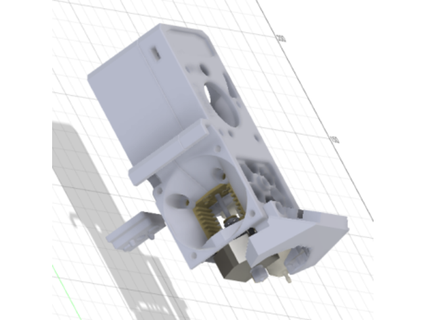 prusa bmg meloso nf loco modificación linuxpablo 3D impresora partes bltouch crazy 3d print model - Mito3D