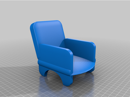 sessel arm chair armchair puppe teddy usw emma1969 3D Printing 3d print model - Mito3D