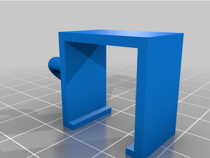 filamento guida clip artigiano moderno 3D stampante Accessori 20mm rotaia creality ender 5 organizzazione 3d print model - Mito3D