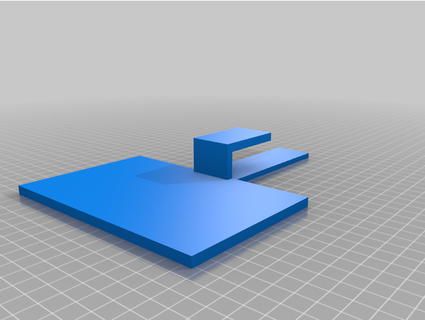 desk shelf uktrent Office 3d print model - Mito3D