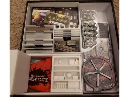 hh Holmes assassinato castelo caixa inserir cernelha brinquedo jogos acessórios 3d print model - Mito3D