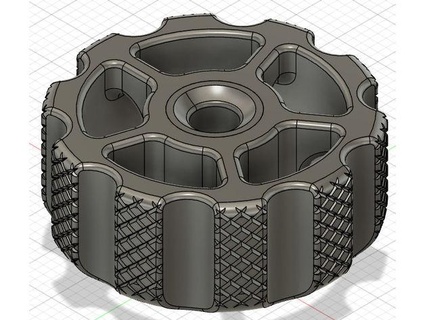 m4 moleté nylock lit nivellement bouton ender 3 robertd33 3D imprimante pièces v2 3v2 ender3 3d print model - Mito3D