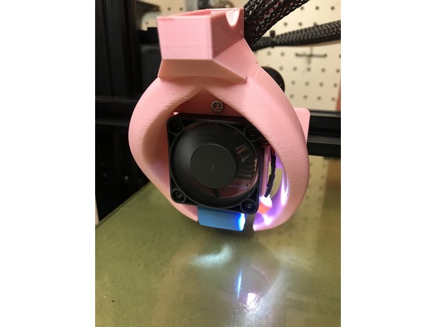 Wagen Teller Leitung passen Fang sunlu s8 gtplus 3D Drucker Teile Ventilator 3D print model - Mito3D