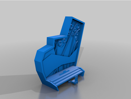 upright grand piano jimjimjimmyjim Toys & Games gubbins props 3d print model - Mito3D
