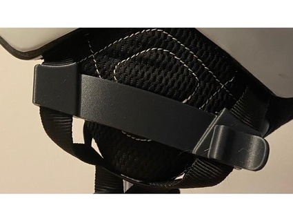 ski helmet mask holder dantyrol 3D Printing ffp2 mount maskholder 3d print model - Mito3D