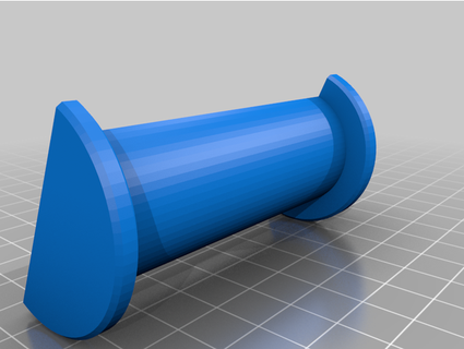 pelota rodamiento carrete soporte 70 mm ender 3 v2 haddy 02 3D impresora accesorios crealidad ender3 filamento 3d print model - Mito3D