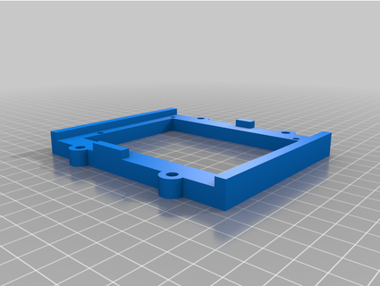 support 1 jetson nano pour profil aluminium l42project Robotics 3d print model - Mito3D