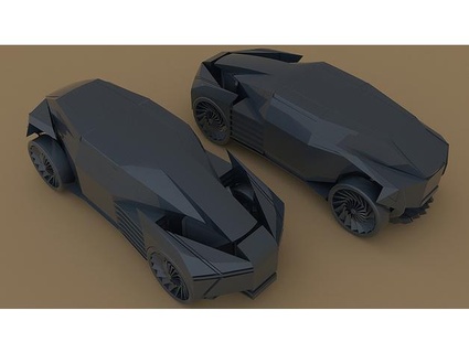 tren tsyrik Aleksey Véhicules automobile conception voiture cardesign concept futuriste véhicule zrk zrktren 3d print model - Mito3D