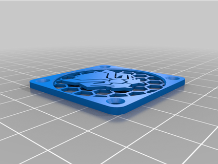black panther 40x40 fan grid gcyr3278 3D Printer Parts 3d print model - Mito3D
