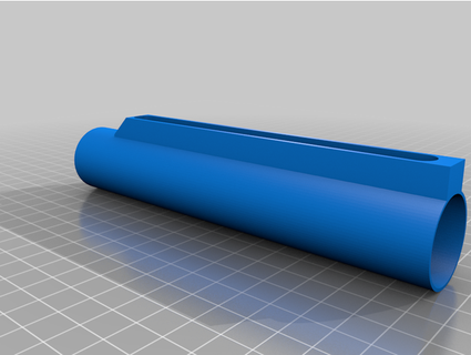 tubo estoque ak12 felhazar airsoft ak adaptador 3d print model - Mito3D