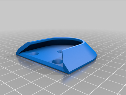 circular french cleat - solid file entropy4u Organization hanger wall 3d print model - Mito3D