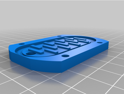acrylic watercooling block 50w led moe DIY 3d print model - Mito3D