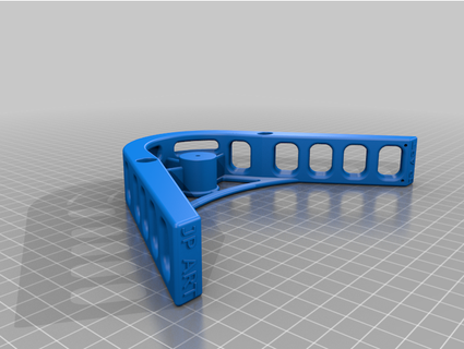 flsun qq-s-pro voet jpart 3D Printer Accessories foot football qq-s 3d print model - Mito3D