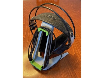 headphone wire holder krasovna Audio makerbot organizer upgrade 3d print model - Mito3D
