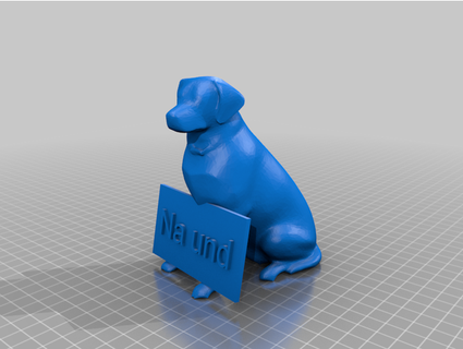 Bilmiyorum v1 jloebsack 3D baskı hayvan köpek Neinhorn unocorn 3d print model - Mito3D
