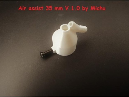 improved ortur lm2 air assist michu - 3 versions michu34x Machine Tools airassist cnc laser diode lasermaster olm2 3d print model - Mito3D