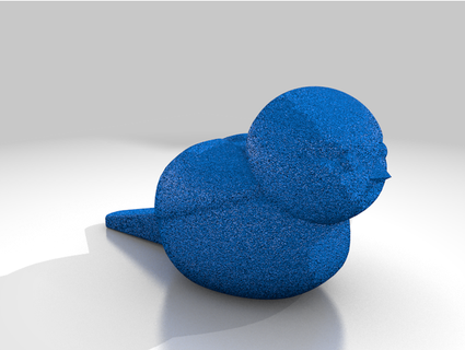 petit oiseau shima Baby sitter lunaire animaux Birb 3d print model - Mito3D