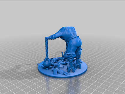 stumpy troll brute albino 3dtankfactory 3D Printing 3d print model - Mito3D