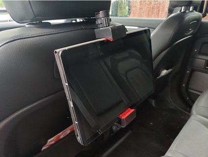 jaguar landrover click mount mostdom Automotive car smartphone holder tablet travel 3d print model - Mito3D