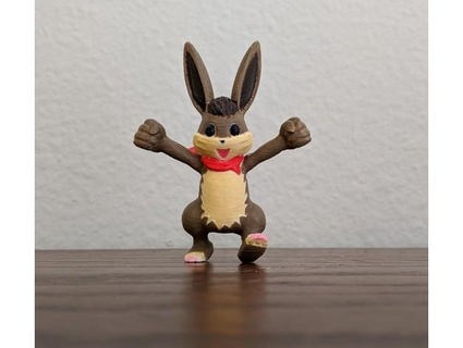 canavar çiftlik sahibi tavşan hüzün oyunlar 3d print model - Mito3D