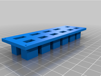 franken 40 arka elektriksel panel cohesion3d yazı tahtası faturalar hobi 3d print model - Mito3D
