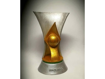 brazilian soccer championship brasileir trophy luiscrjunior Sport & Outdoors 3d print model - Mito3D