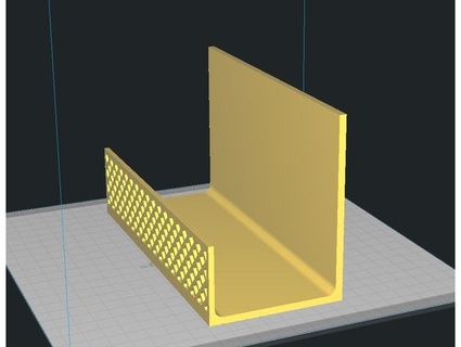 extension mur monté pimenter grille clintr0n cuisine manger 3d print model - Mito3D