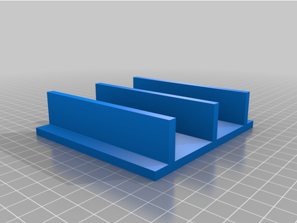support vertical pour 2 mac mini cyril Computer 3d print model - Mito3D