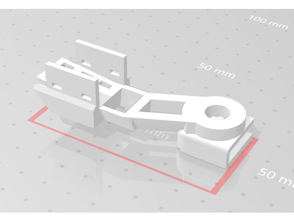 Ender 3 Verriegelung Bett Knopf Kabel Kette Kompatibilität Fuchs Socken 3D Drucker Teile 3d print model - Mito3D
