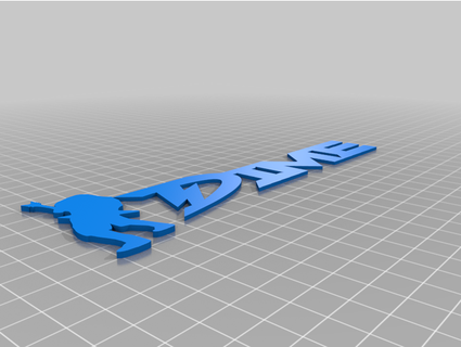 Dime signature1 joeshread 3D Drucken Dimebag Logo Metall Pantera 3d print model - Mito3D