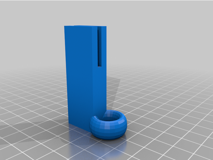 filament zinrowdy 3D impression guider titulaire soutien bobine Kingroon kp3 améliorer 3d print model - Mito3D